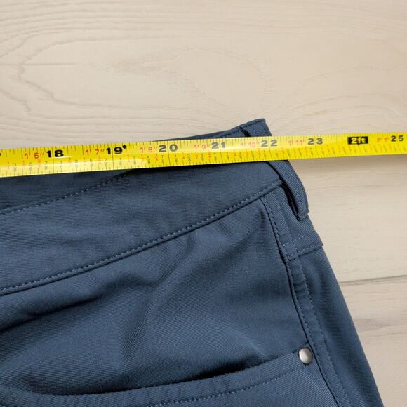 Lululemon ABC Pant Classic Warpstreme Mens 44x35 Tall Iron Blue Stretch M5970T - Picture 6 of 12